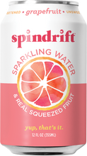 Load image into Gallery viewer, Spindrift Grapefruit Sparkling Water
