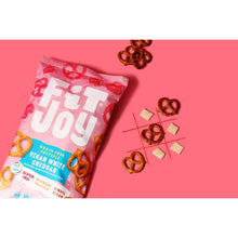 Load image into Gallery viewer, Fitjoy Vegan White Cheddar Grain Free Pretzels
